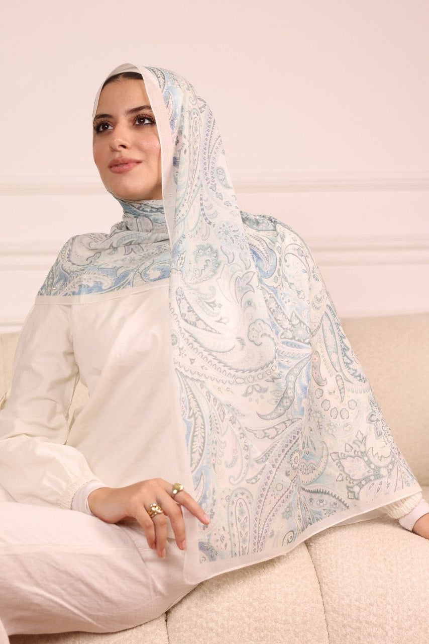 Kuwaiti Printed Scarf 7