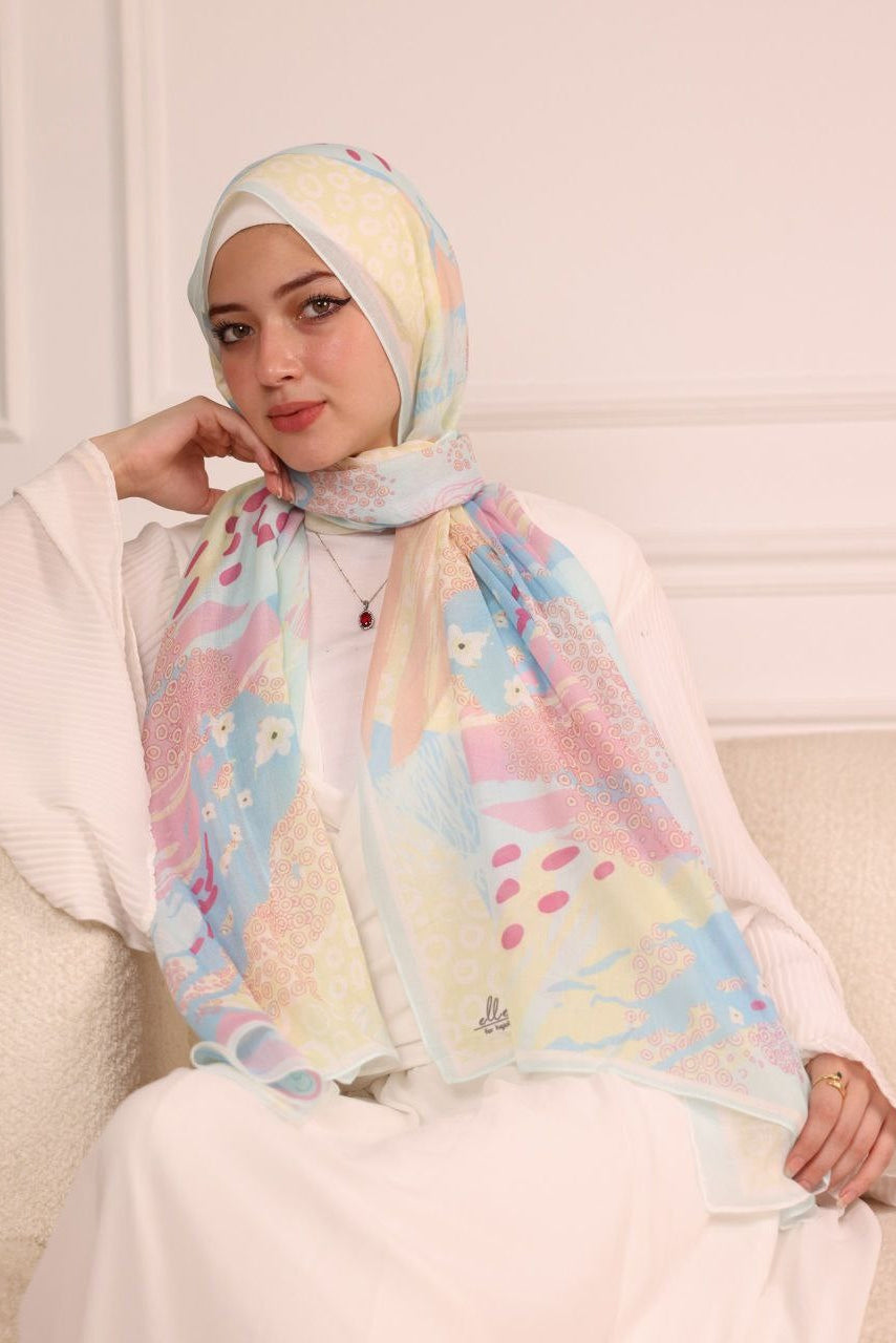 Kuwaiti Printed Scarf 2