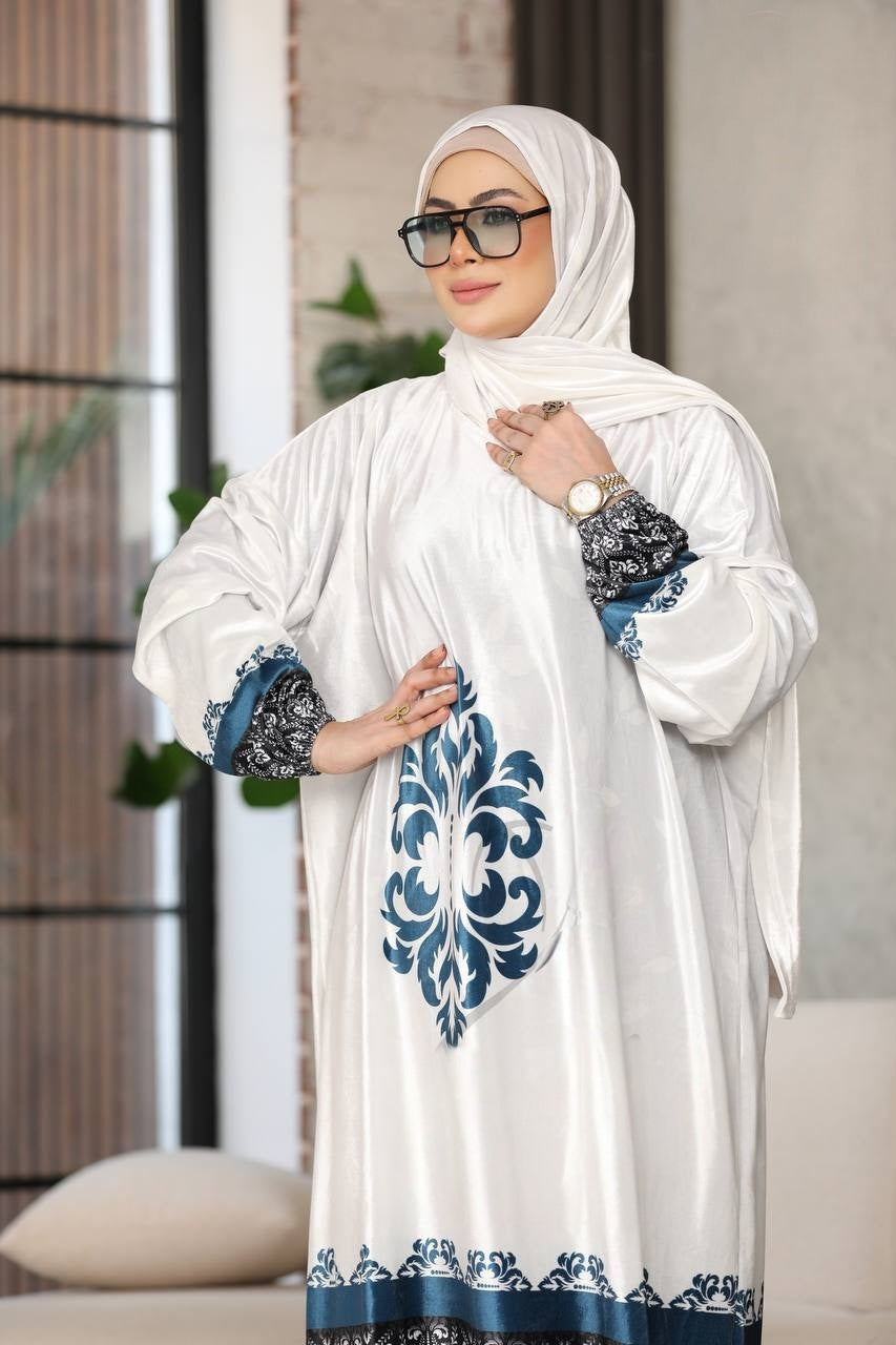 Printed Winter Prayer Dress 2