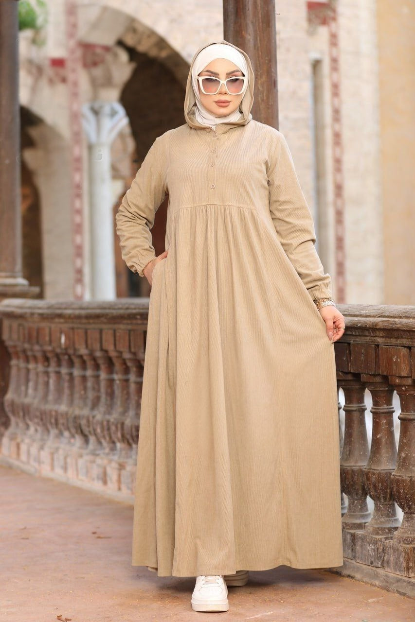 Hoodie Velvet Dress