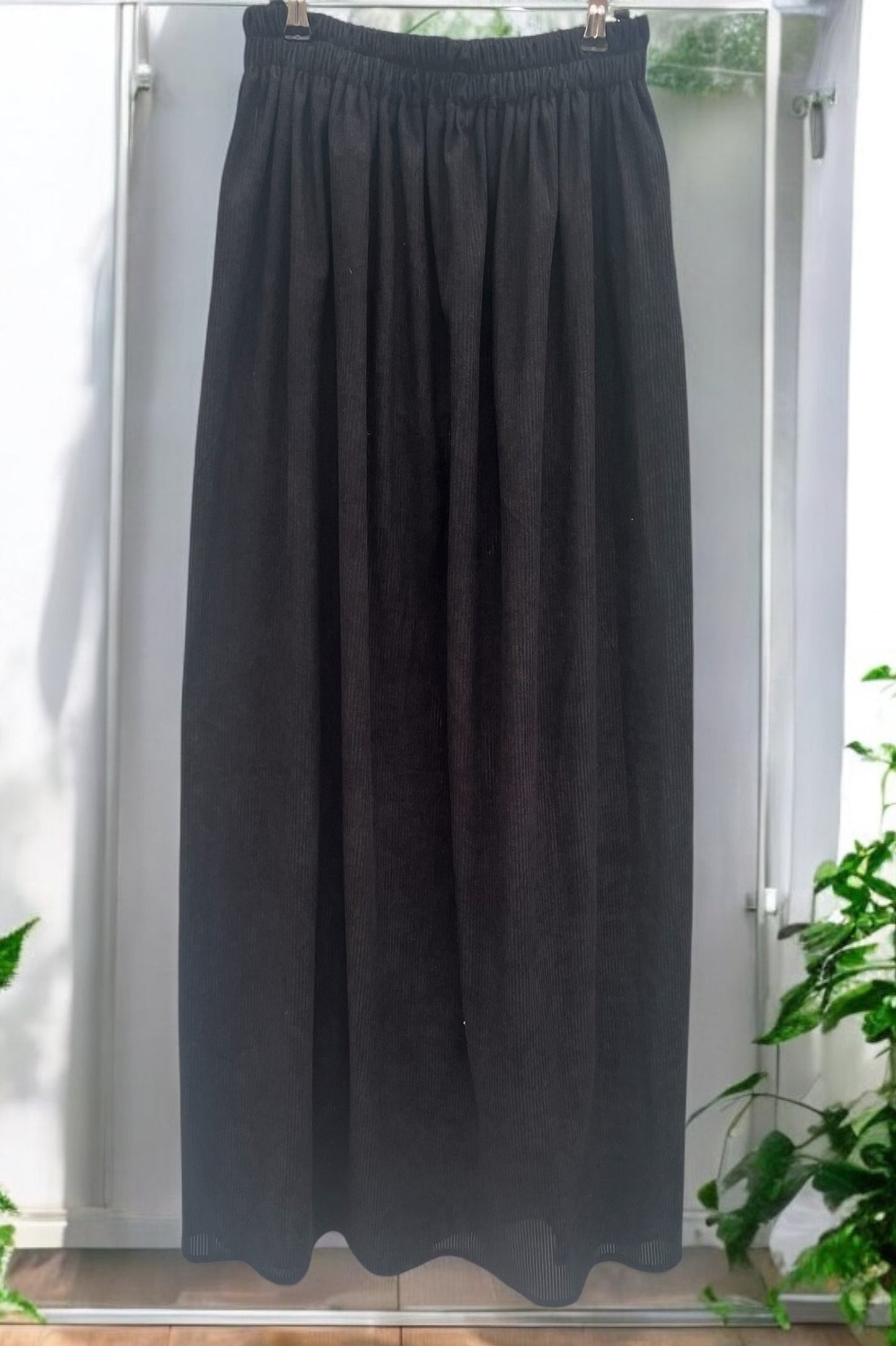 Winter Rib Velvet Skirt(4 colors)