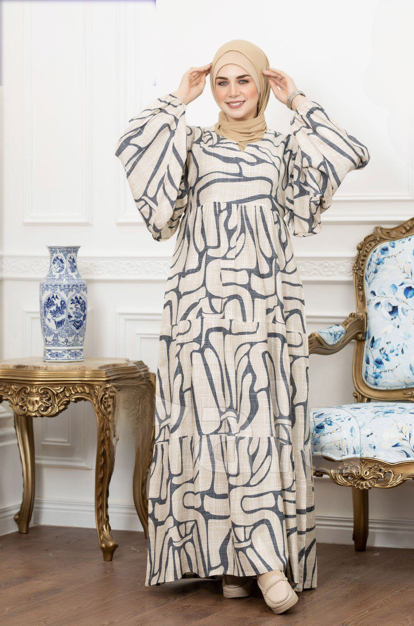 Cotton Printed Dress