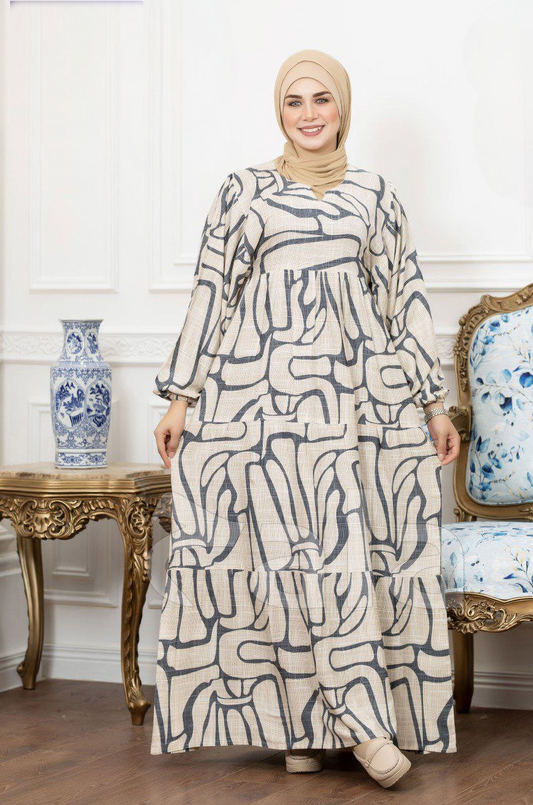 Cotton Printed Dress