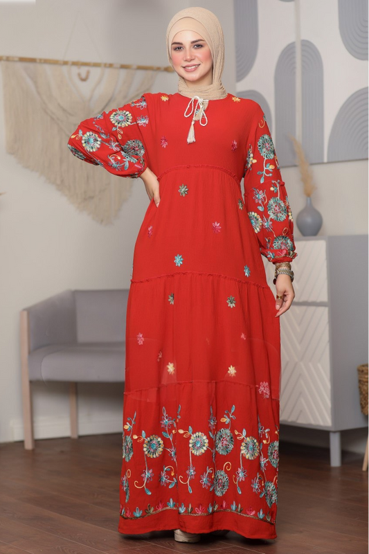 Embroidered Dress