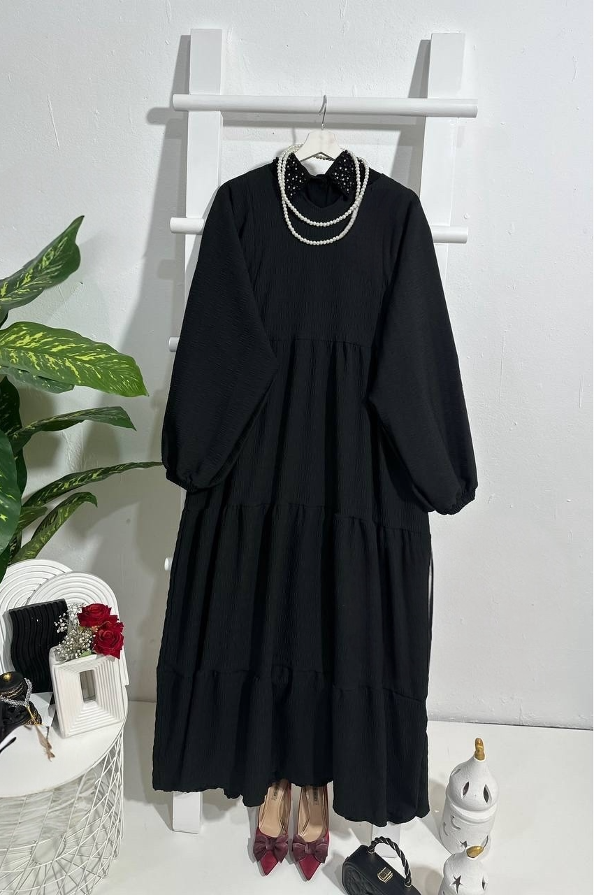 Wide Sleeves Dress