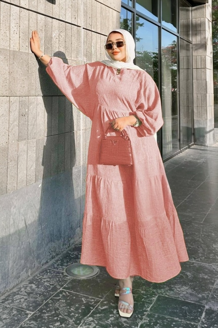 Wide Sleeves Dress