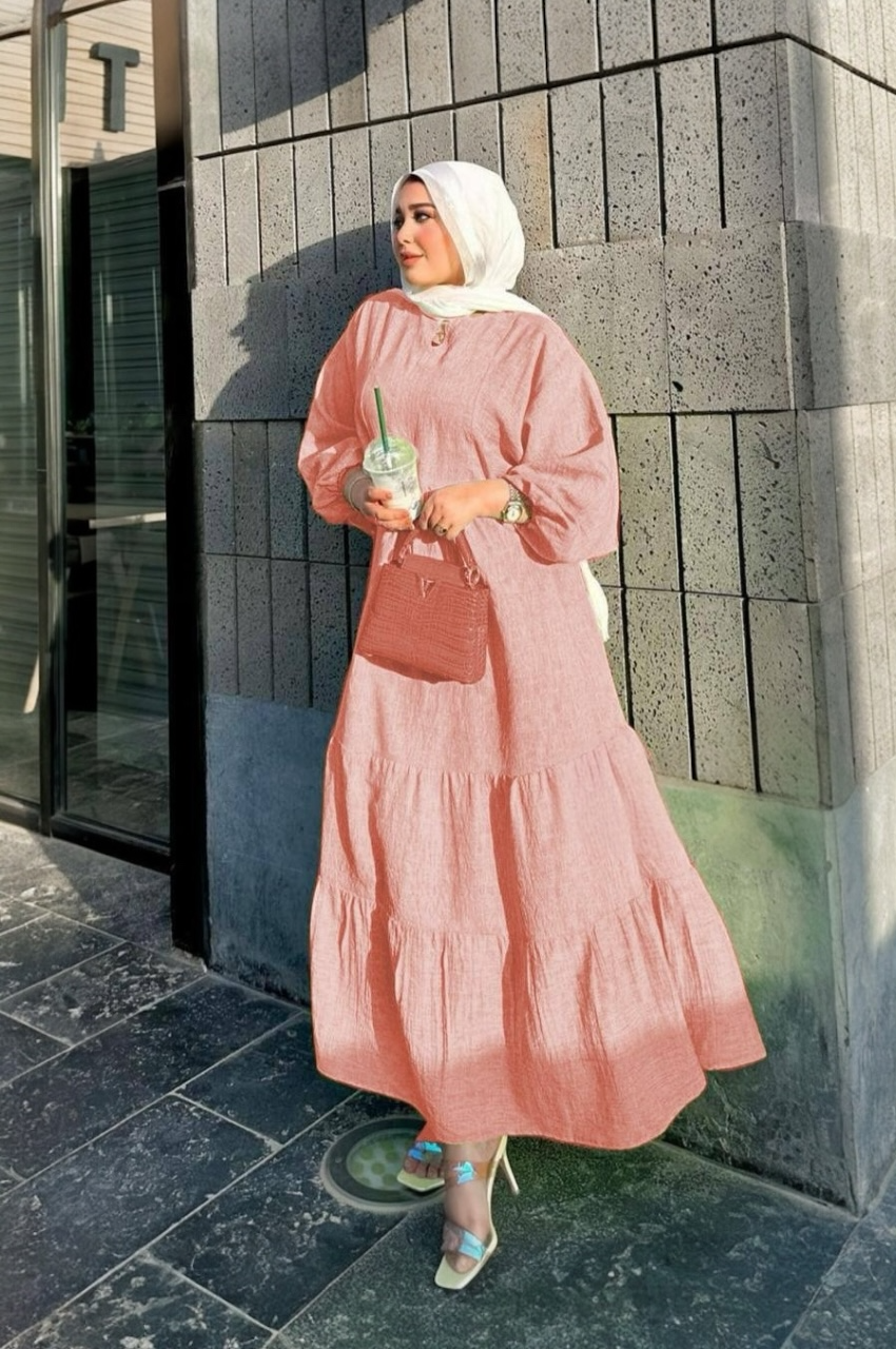 Wide Sleeves Dress