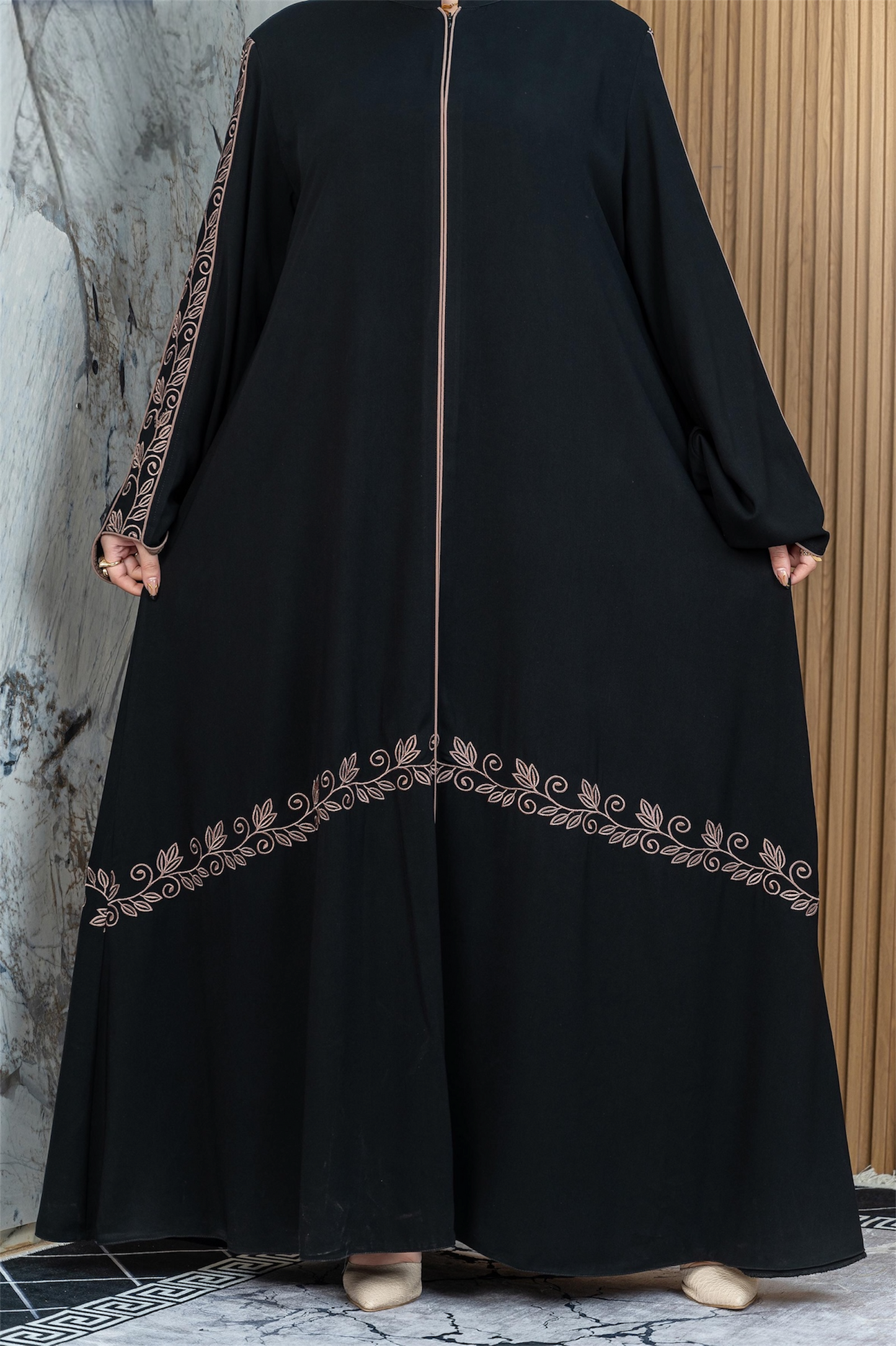Embroidered Abaya