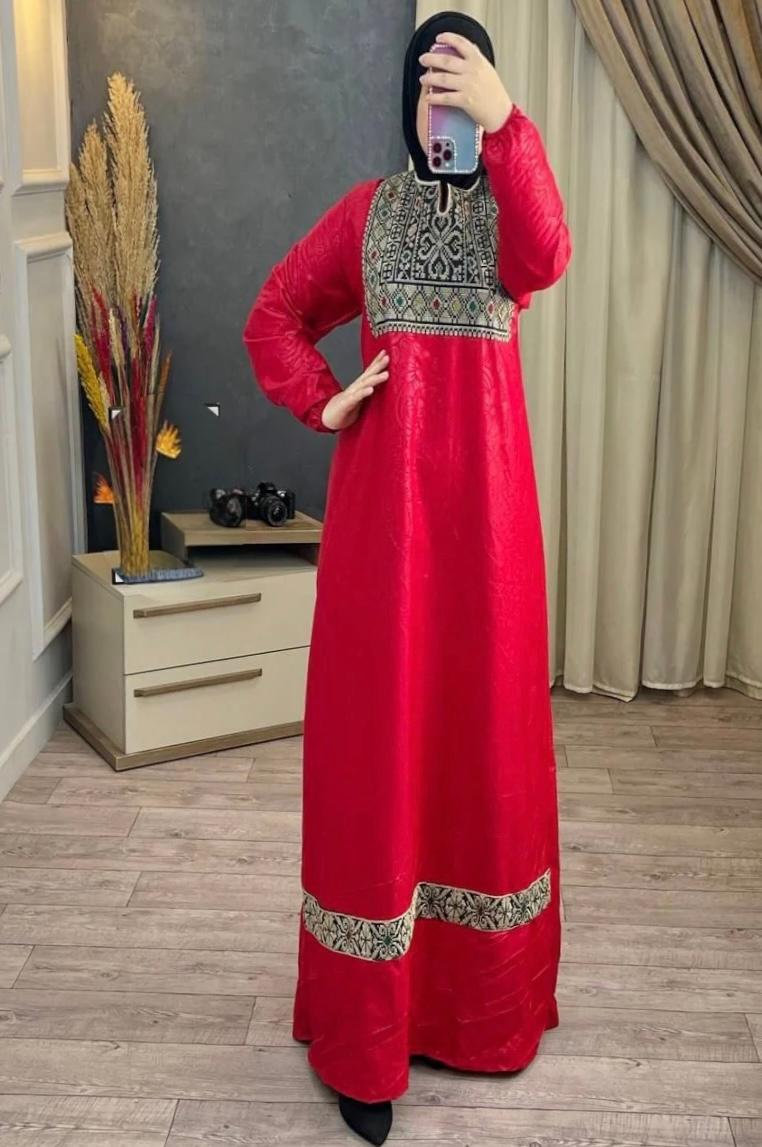 Arabesque Embroidered Abaya