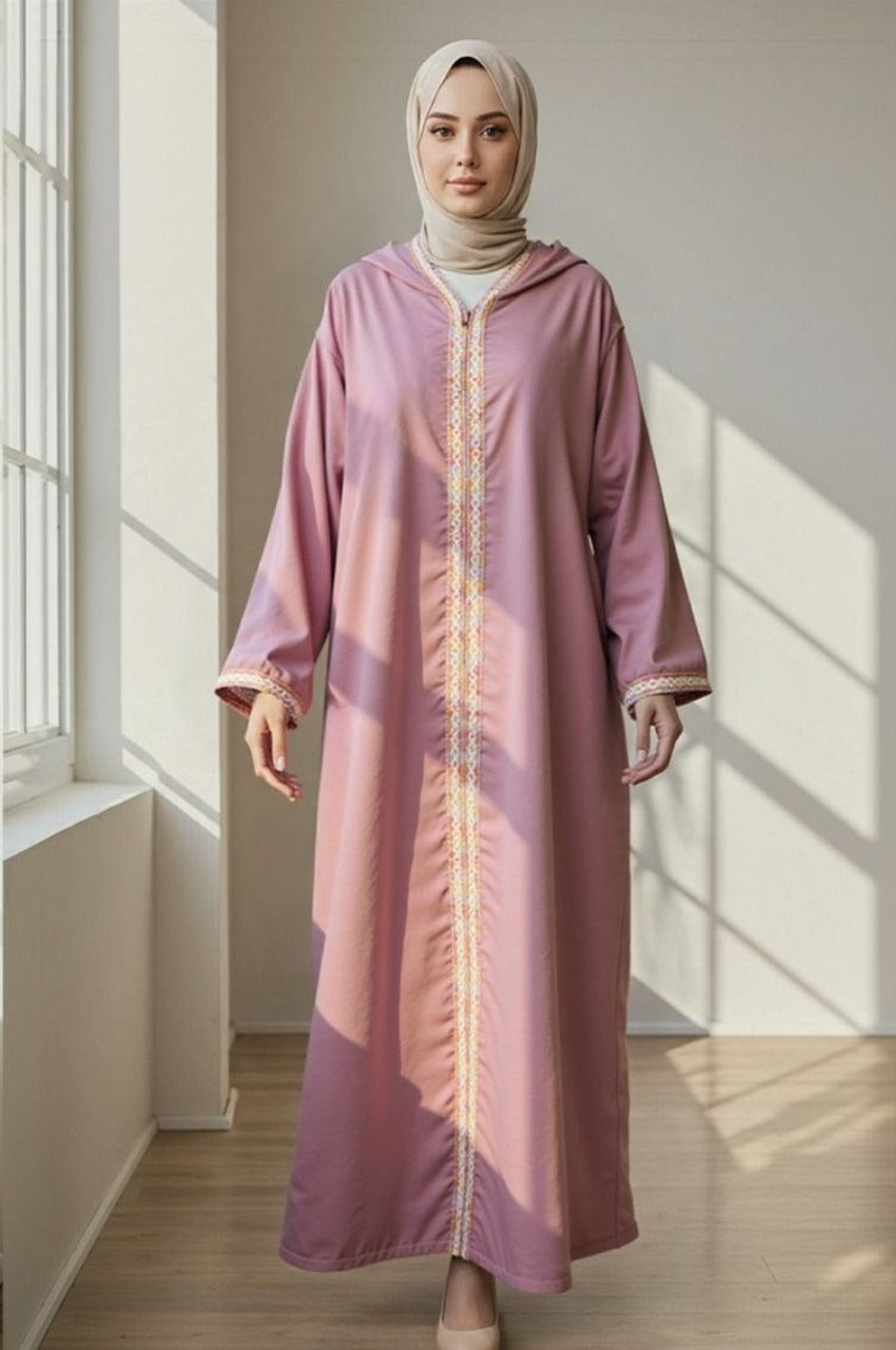 Abaya With Hood (6 Colors)
