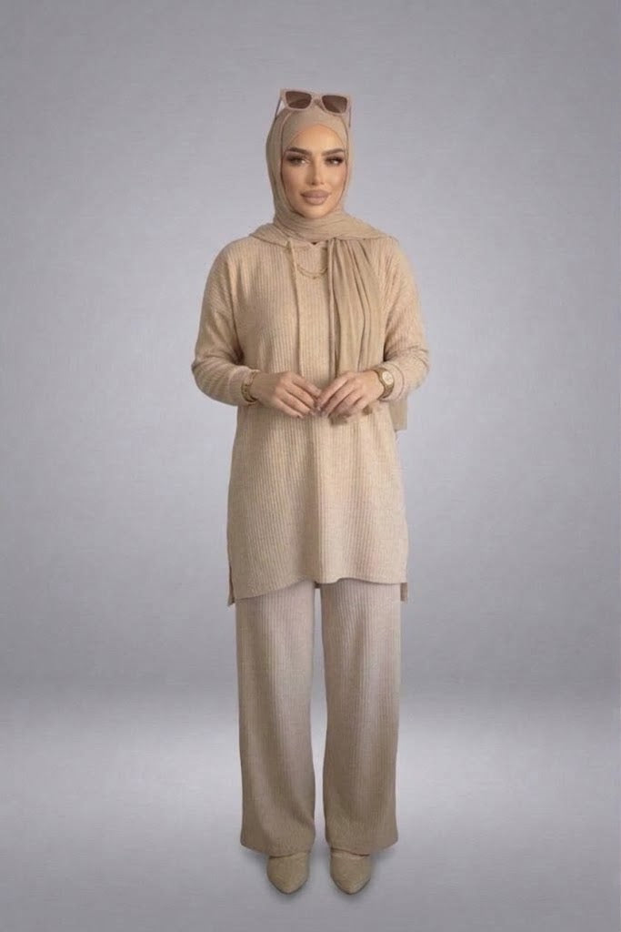 Two Pieces Suit - Beige