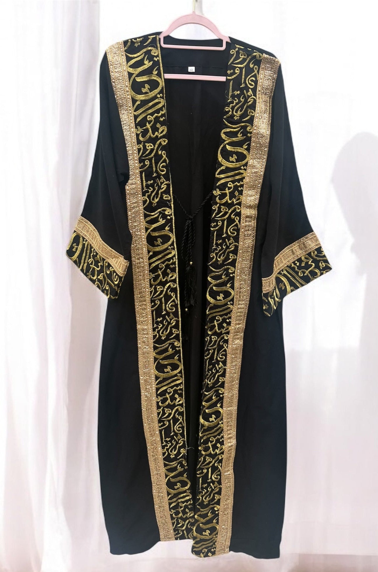 Golden Embroidered Kaftan