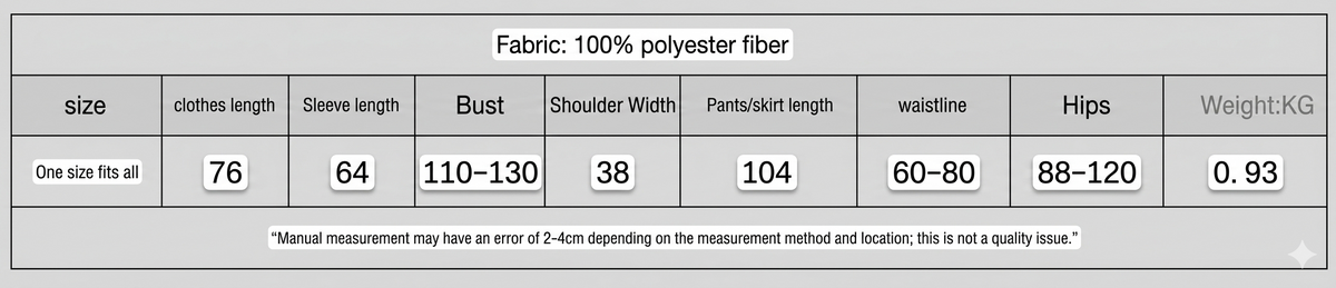 Size guide