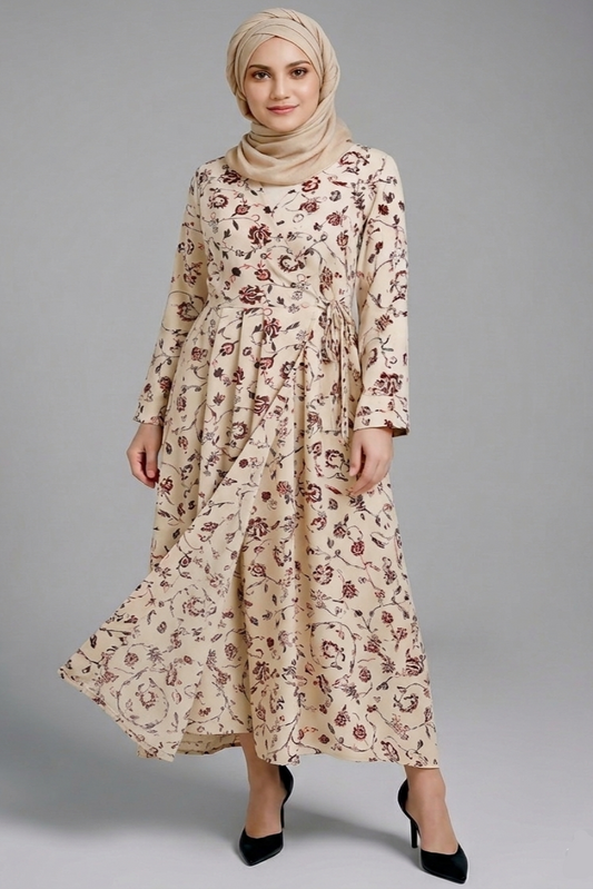 Wrap Floral Dress