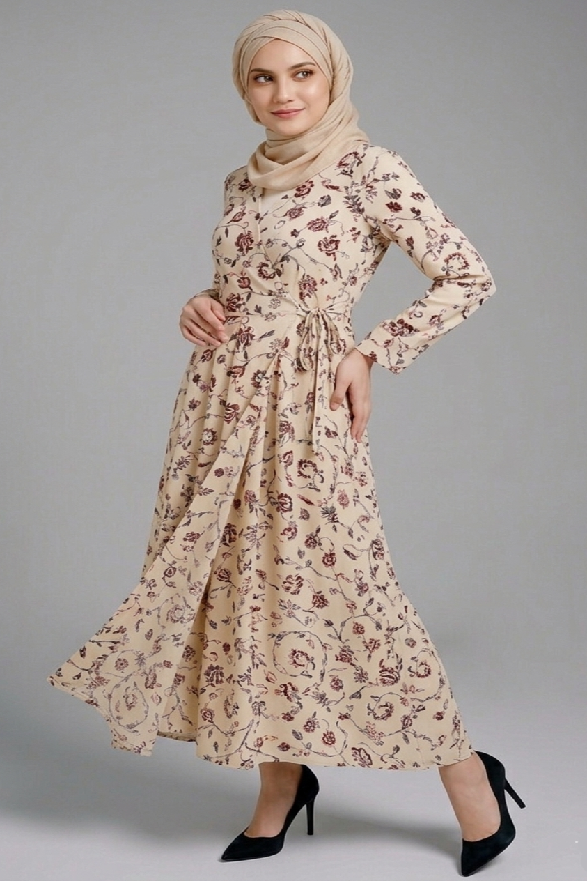 Wrap Floral Dress
