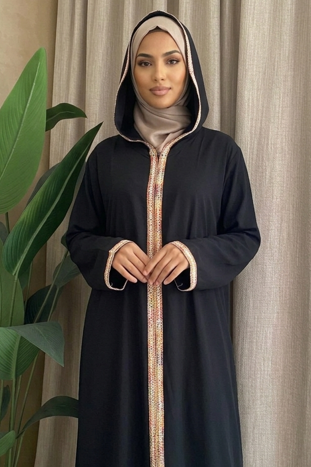 Abaya With Hood
