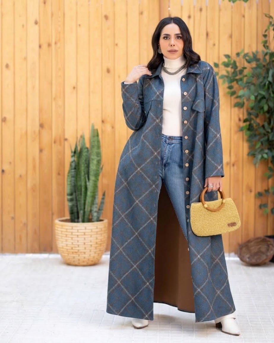 Checkered Elegant Dress-Design 2