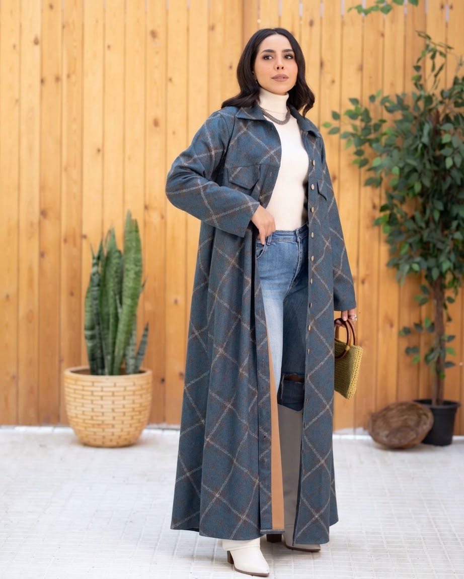 Checkered Elegant Dress-Design 2