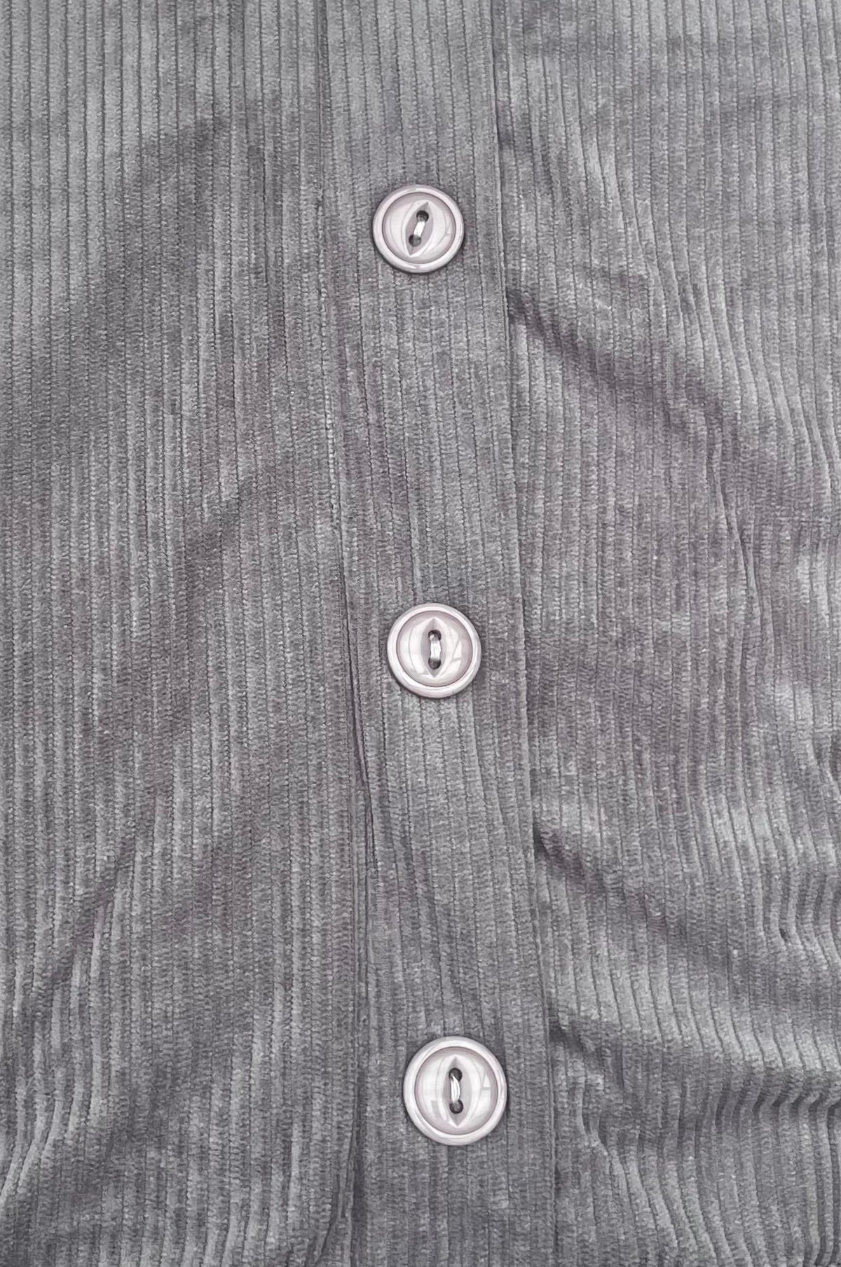 Embroided Layered Dress - Gray
