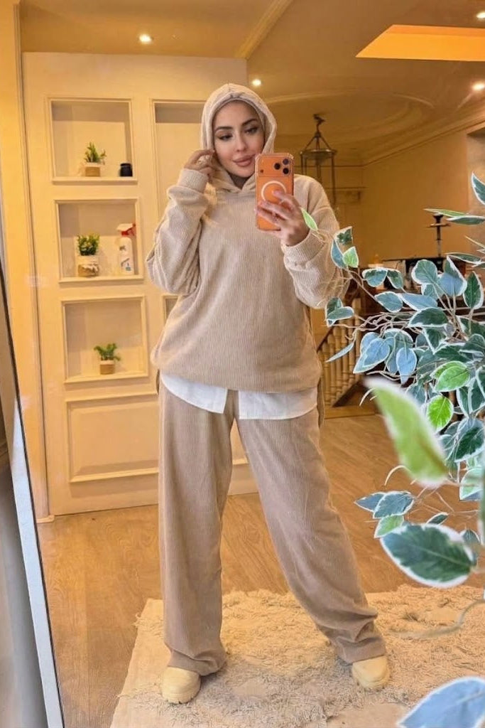 Two Pieces Suit - Beige