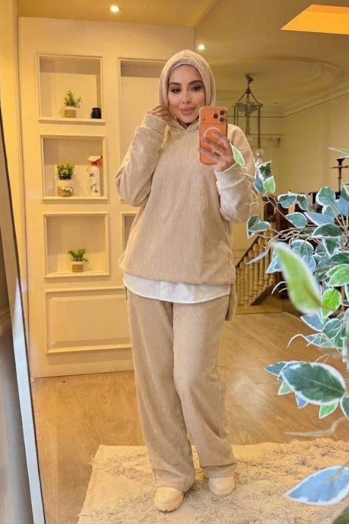 Two Pieces Suit - Beige