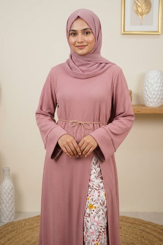 Three Pieces Skirt Set - Pink