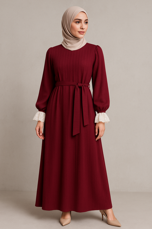 Dress With Lace