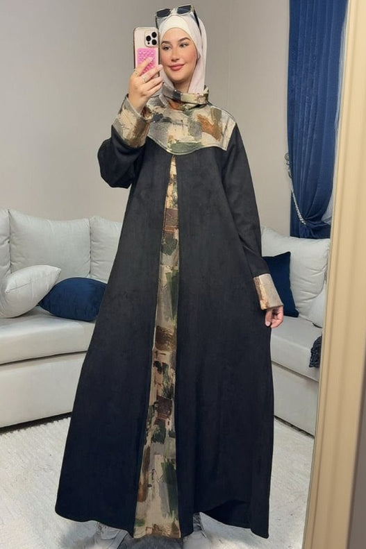 Colored Closed Dress