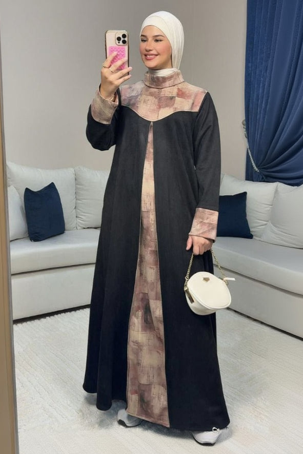 Colored Closed Dress