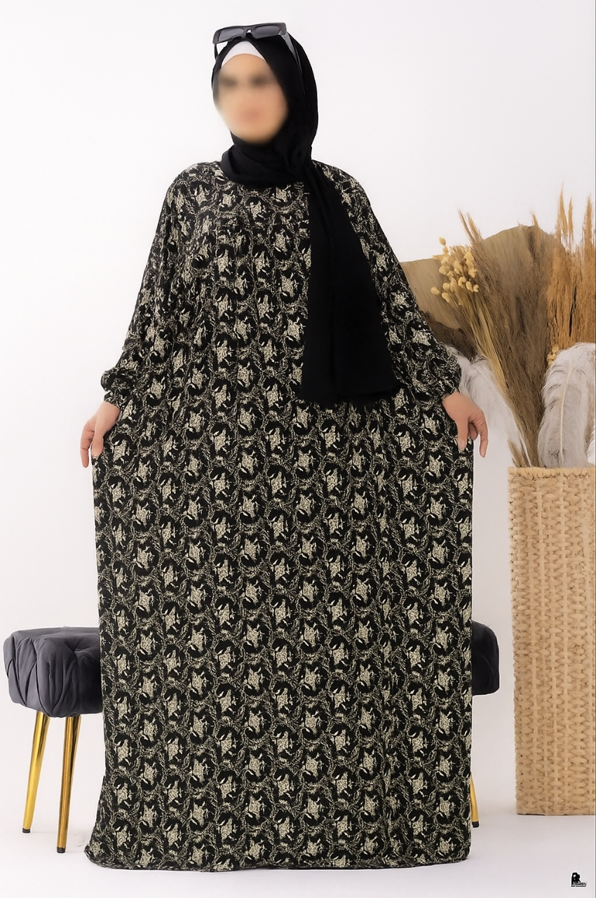 Printed Cotton Prayer Dress