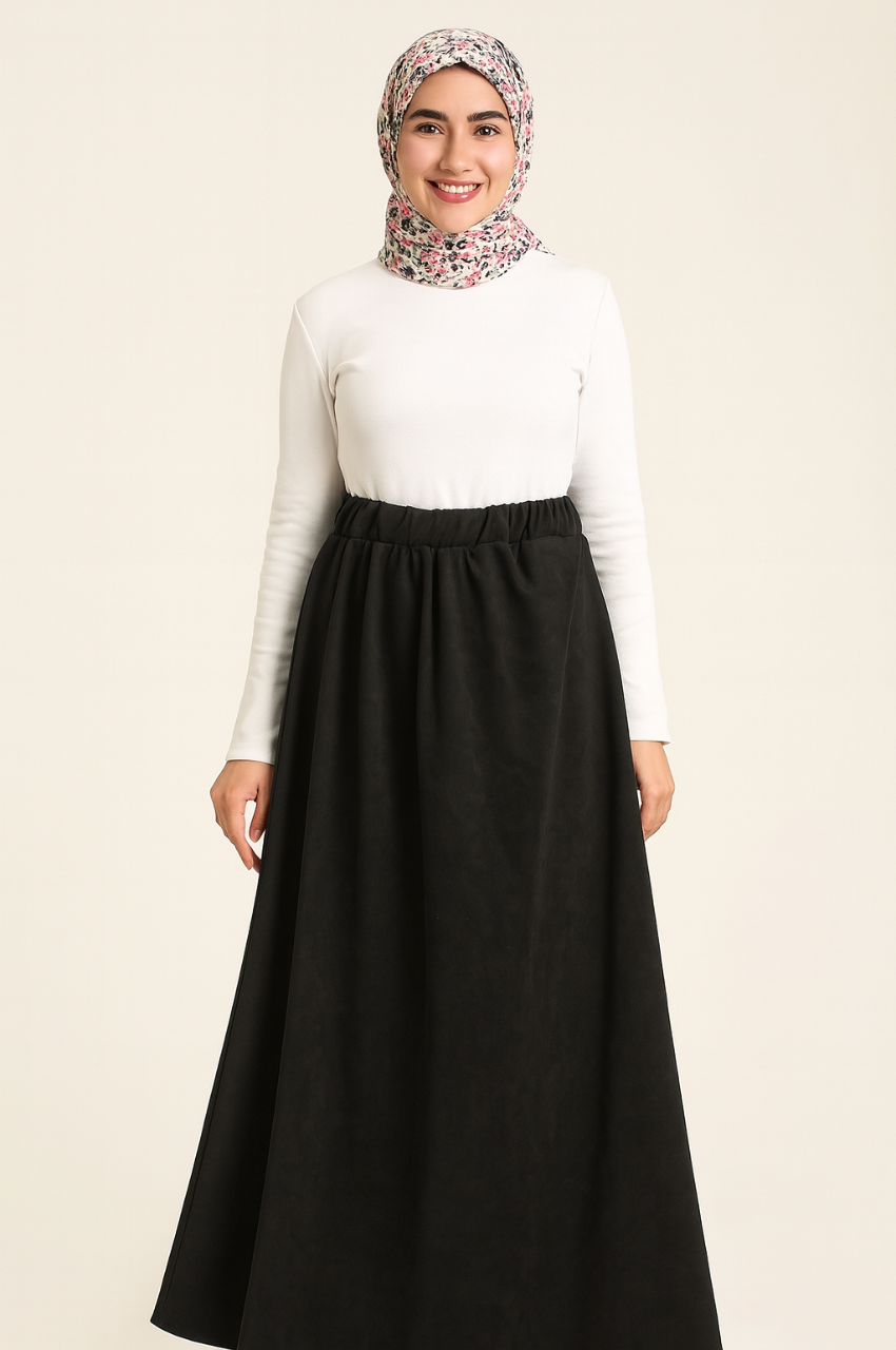 Suede Winter Skirt