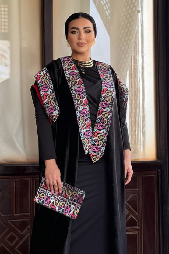 Colored Design Kaftan