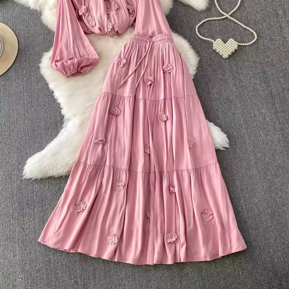 Floral Skirt Set