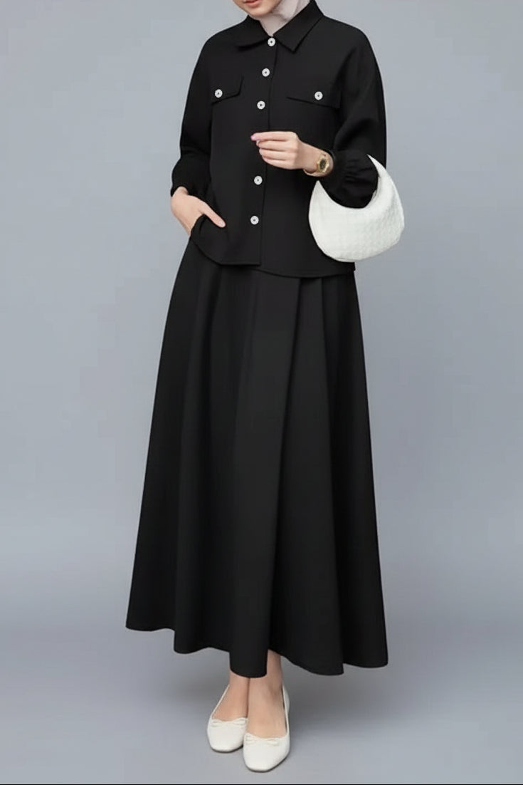 Two Pieces Skirt Set