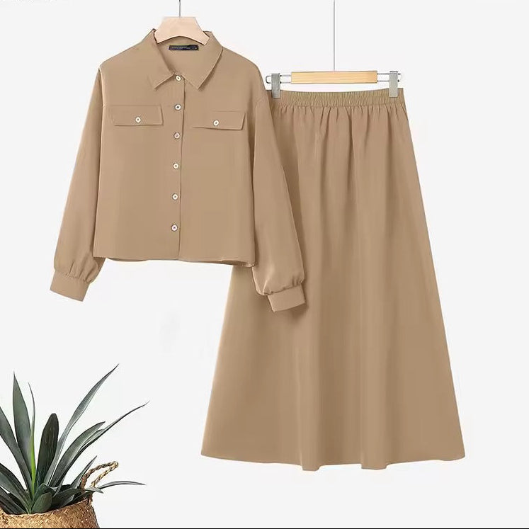 Two Pieces Skirt Set