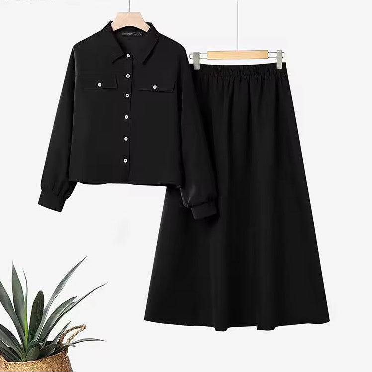 Two Pieces Skirt Set