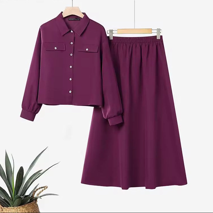 Two Pieces Skirt Set