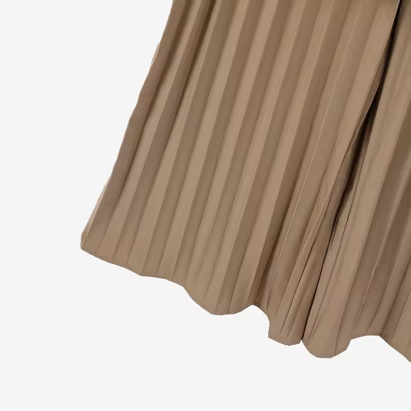 Pleated Pants Set