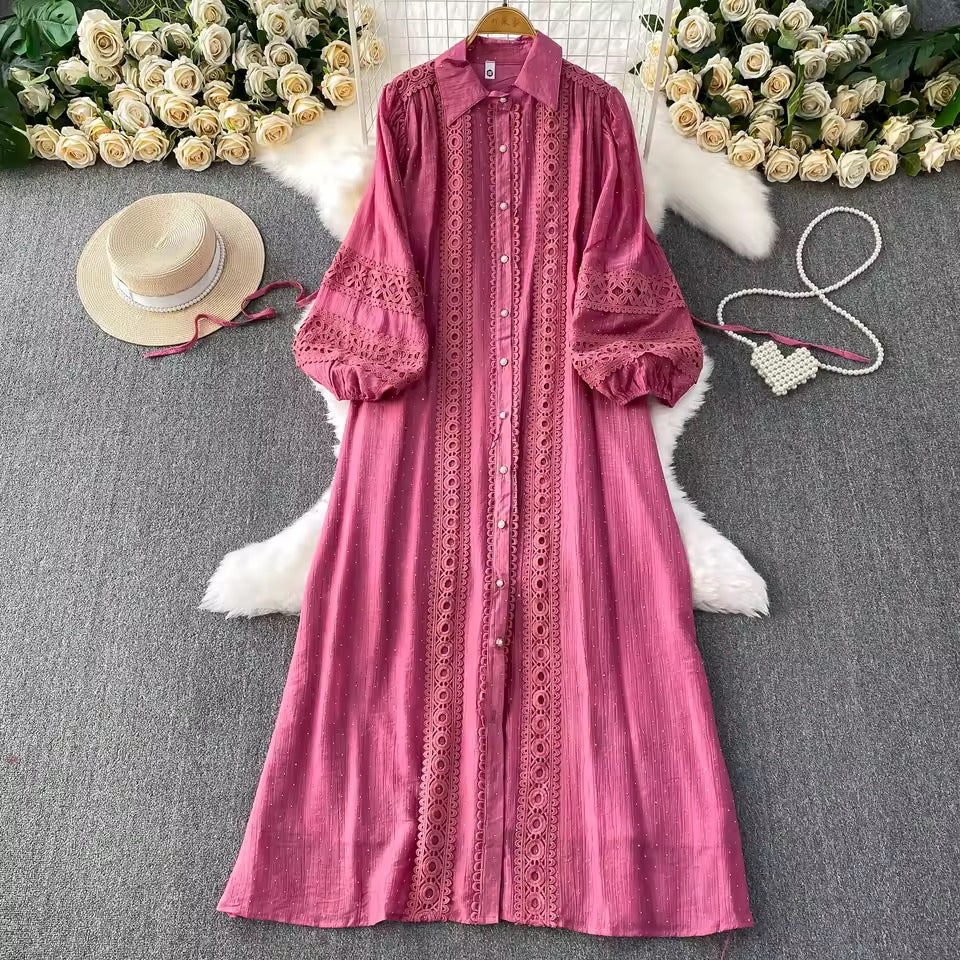 Lace Pearl Dress
