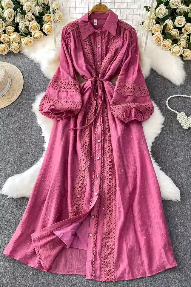 Lace Pearl Dress
