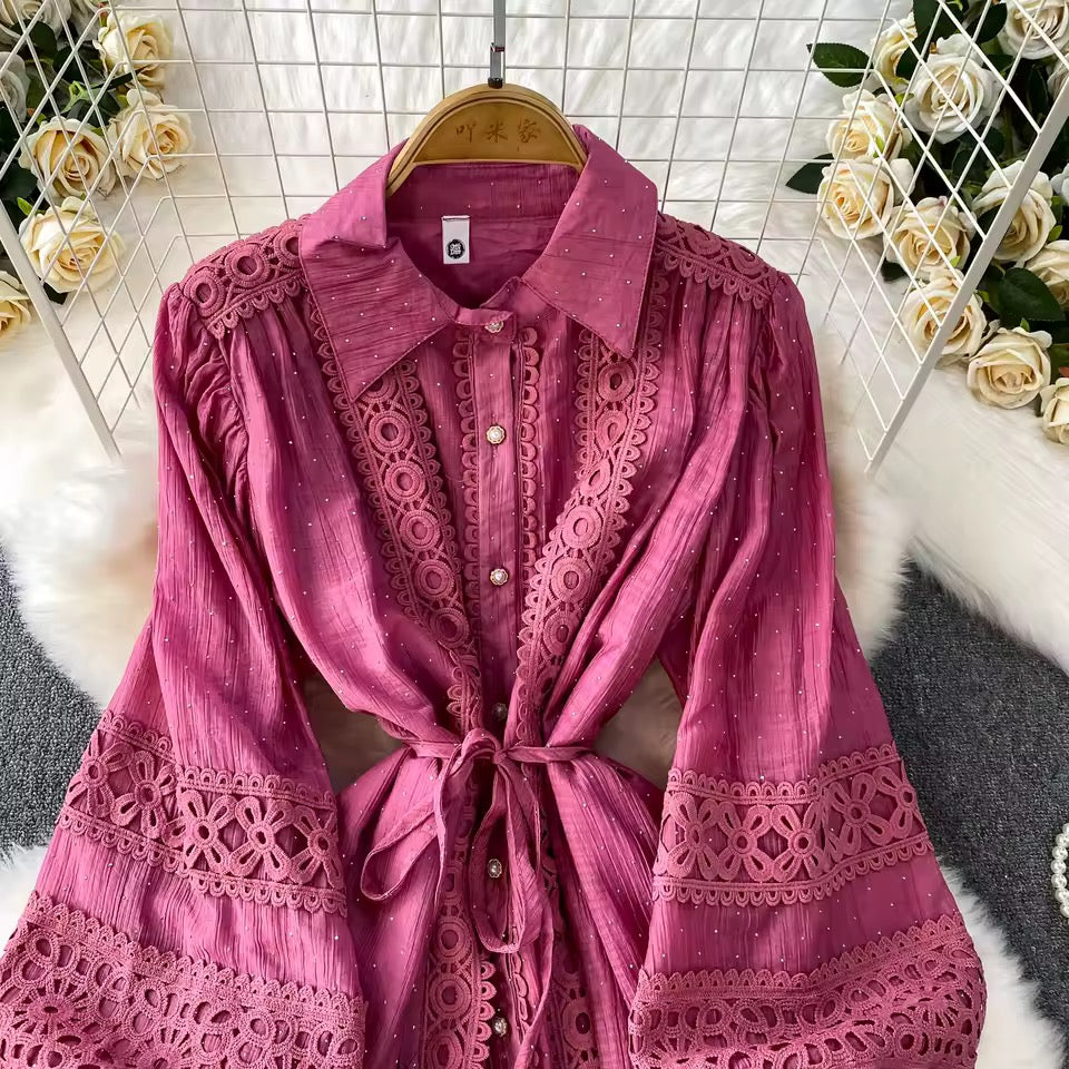 Lace Pearl Dress