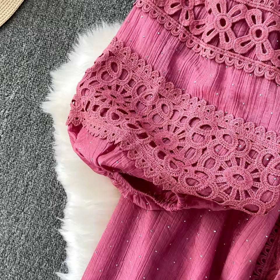 Lace Pearl Dress