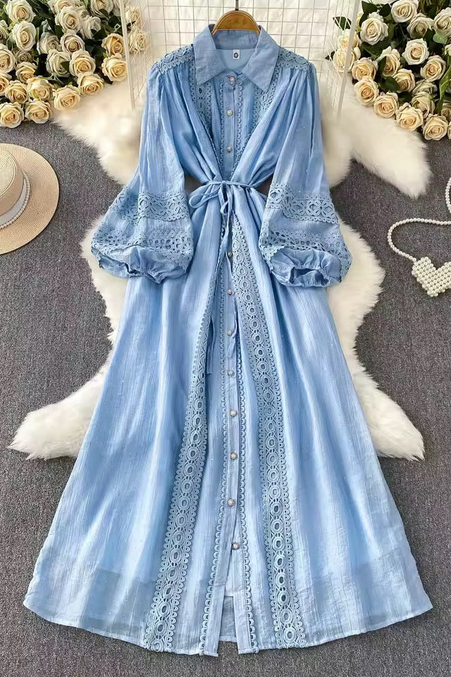Lace Pearl Dress
