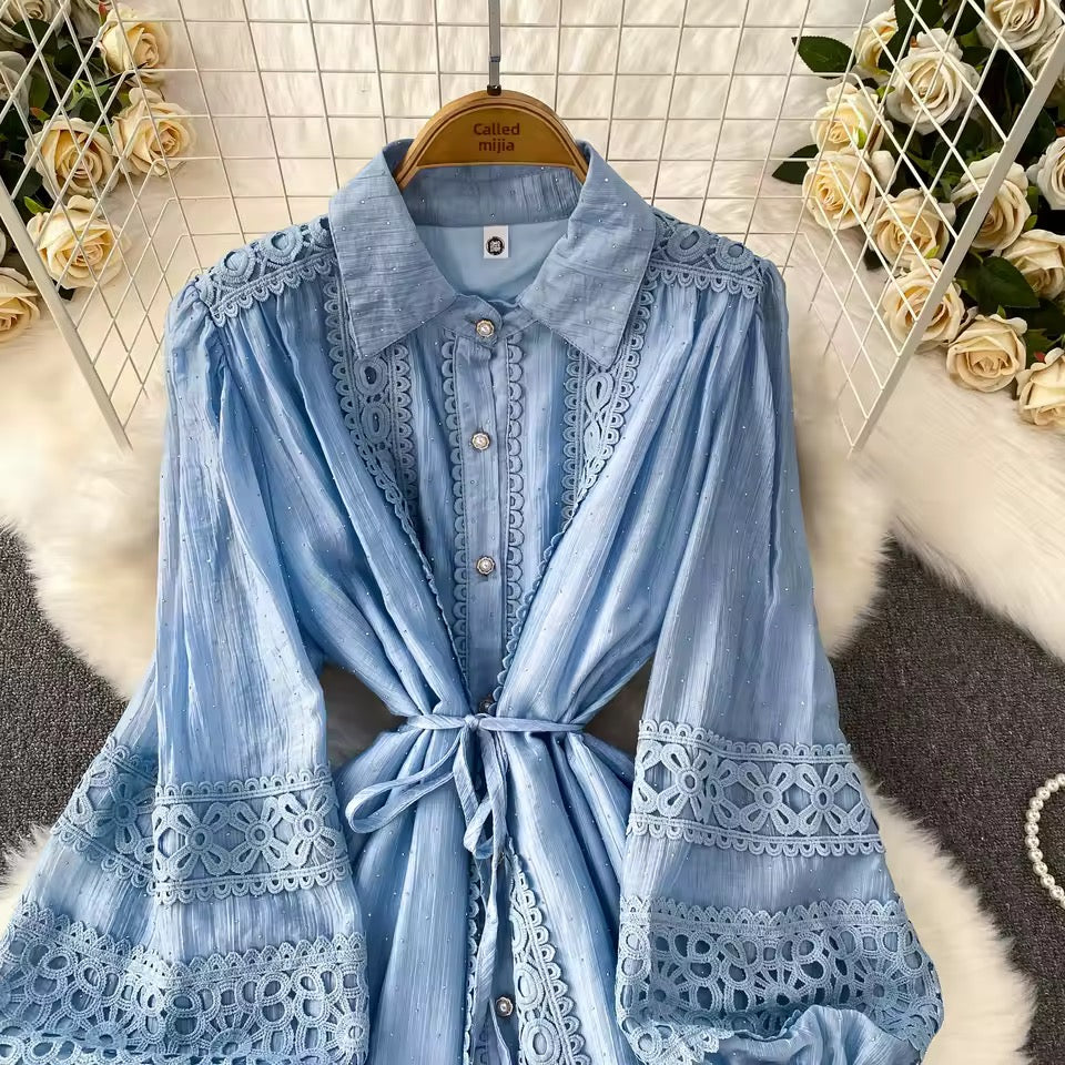 Lace Pearl Dress