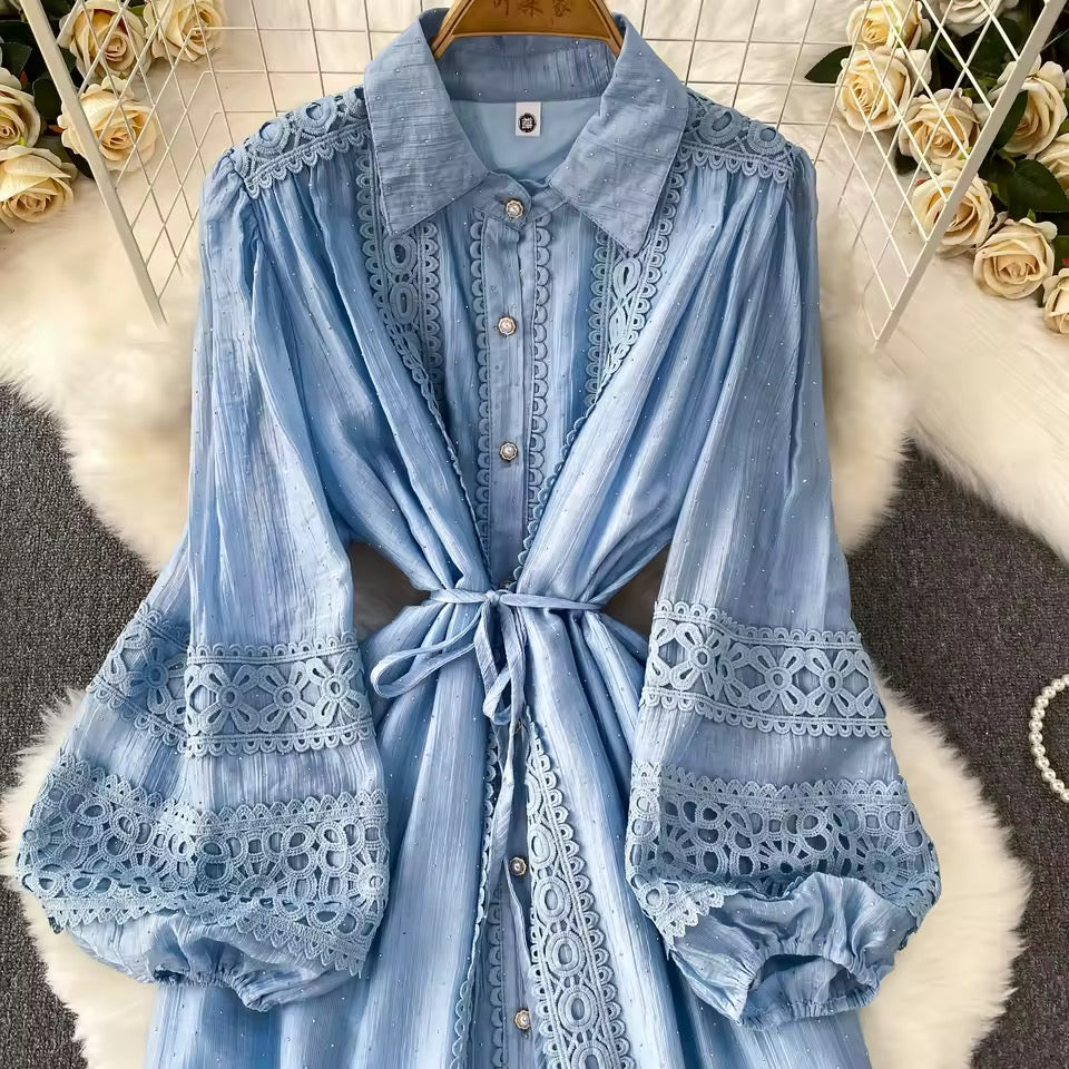 Lace Pearl Dress
