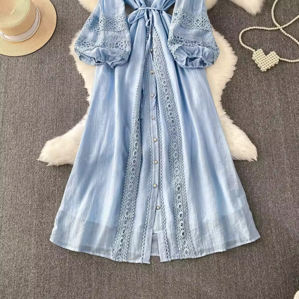 Lace Pearl Dress