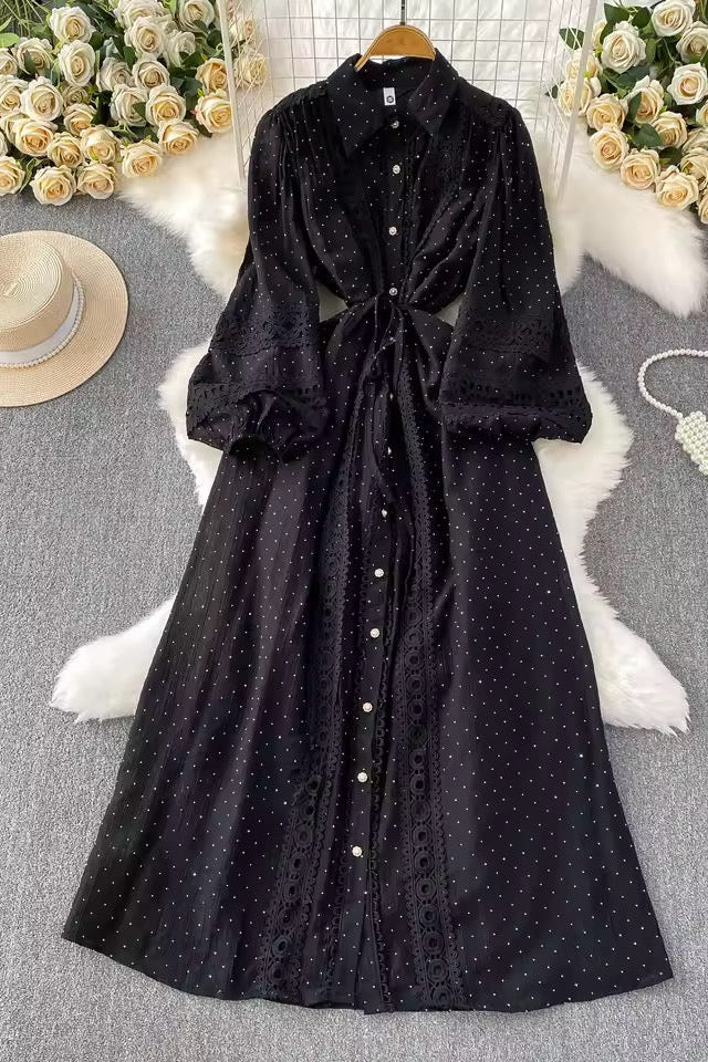 Lace Pearl Dress