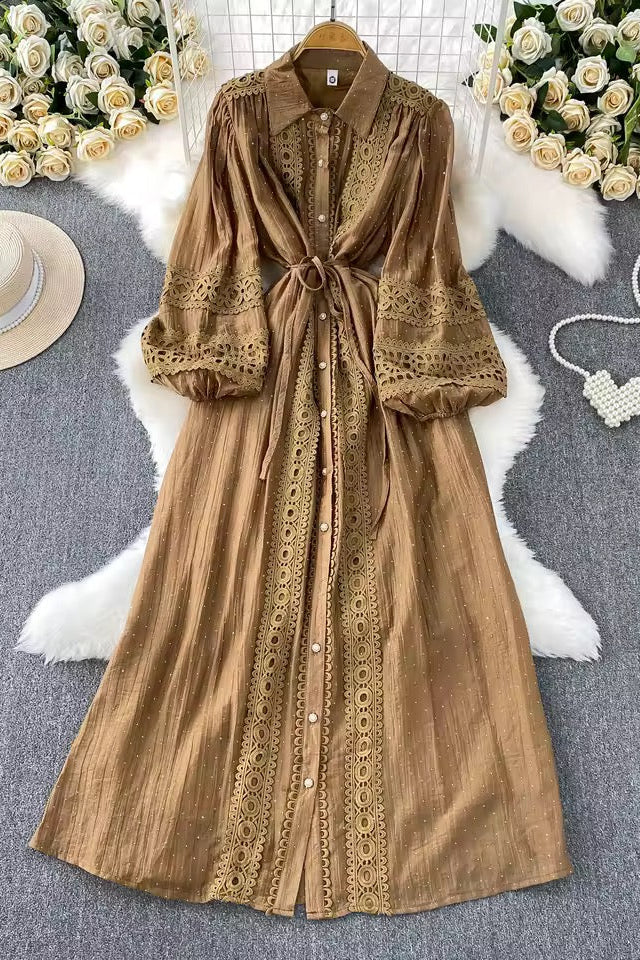 Lace Pearl Dress