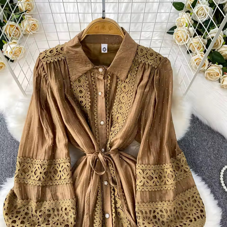 Lace Pearl Dress