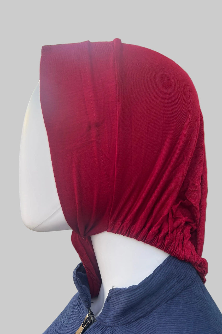 Hard Inner Cap Cotton Scarf
